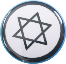 Jewish Star Button